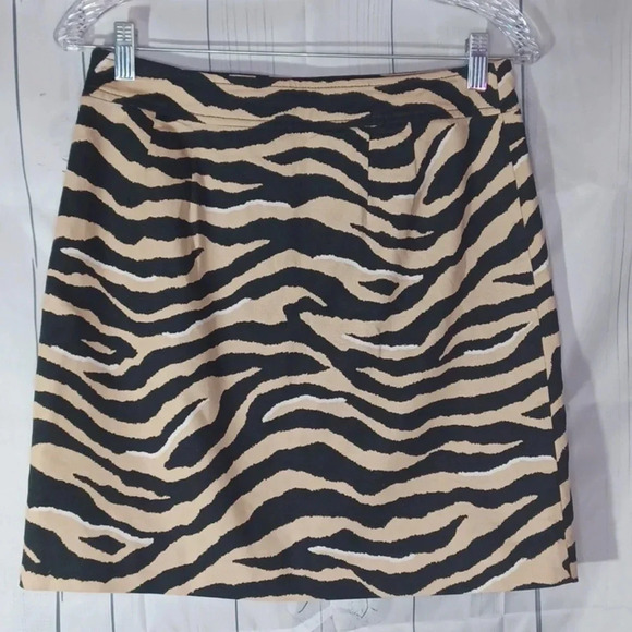 Talbots animal print pencil skirt - Picture 5 of 8